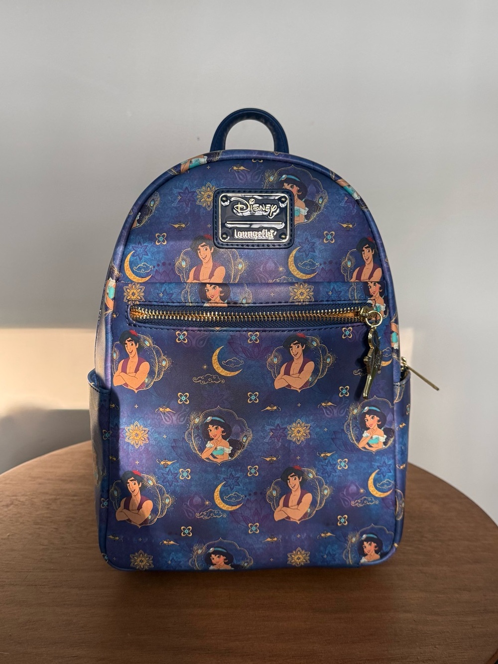 Loungefly Disney Aladdin Jasmine Mini Backpack Blue